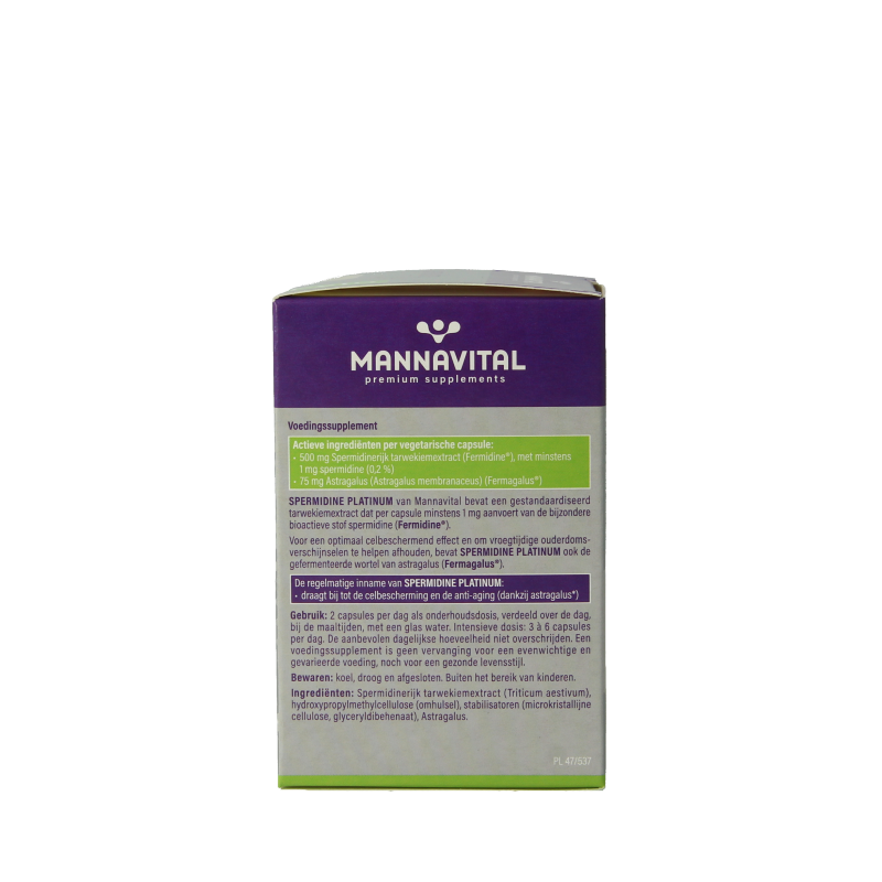 Mannavital Spermidine platinum - Afbeelding 5