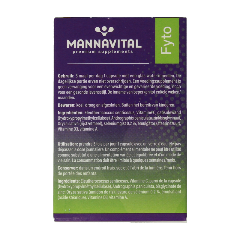 Mannavital Immunoton forte - Afbeelding 4