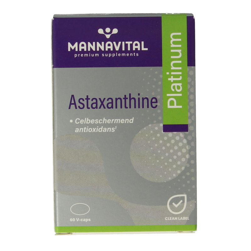 Mannavital Astaxanthine platinum