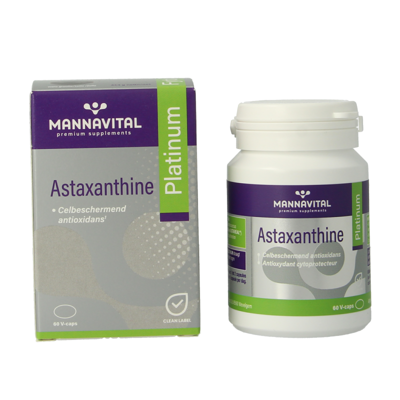 Mannavital Astaxanthine platinum - Afbeelding 2