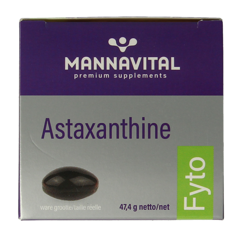 Mannavital Astaxanthine platinum - Afbeelding 4