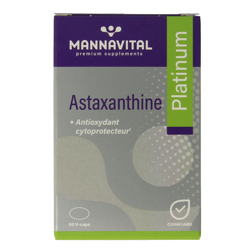 Mannavital Astaxanthine platinum - Afbeelding 5