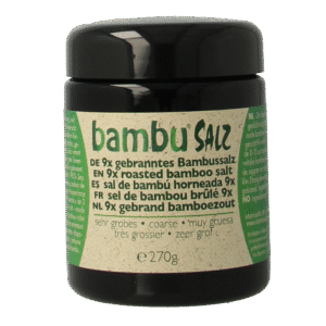 Bambu Salz Bamboezout zeer grof 9x gebrand
