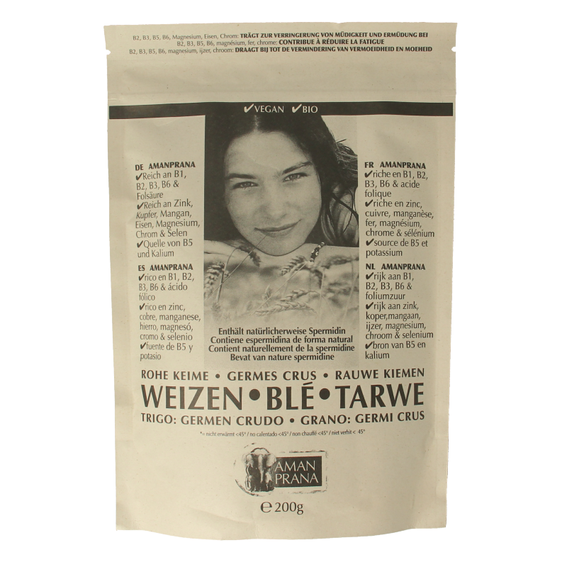 Amanprana Tarwekiemen raw