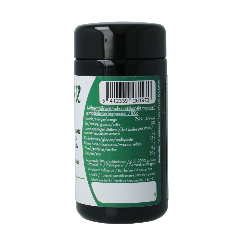 Aman Prana Bambu salz knoflook - Afbeelding 3