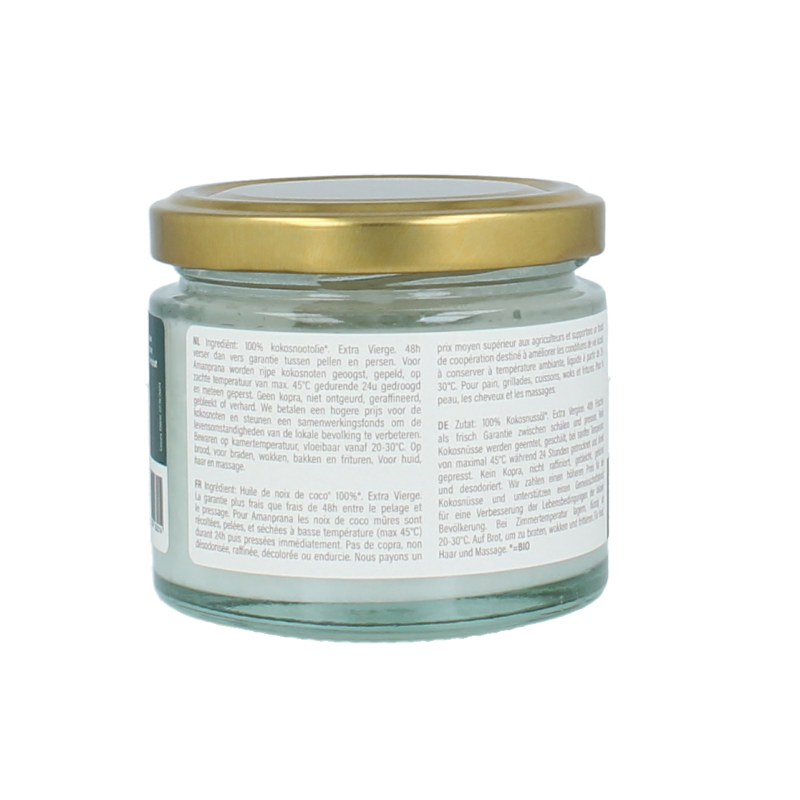 Amanprana Kokosnootolie bio - Afbeelding 3
