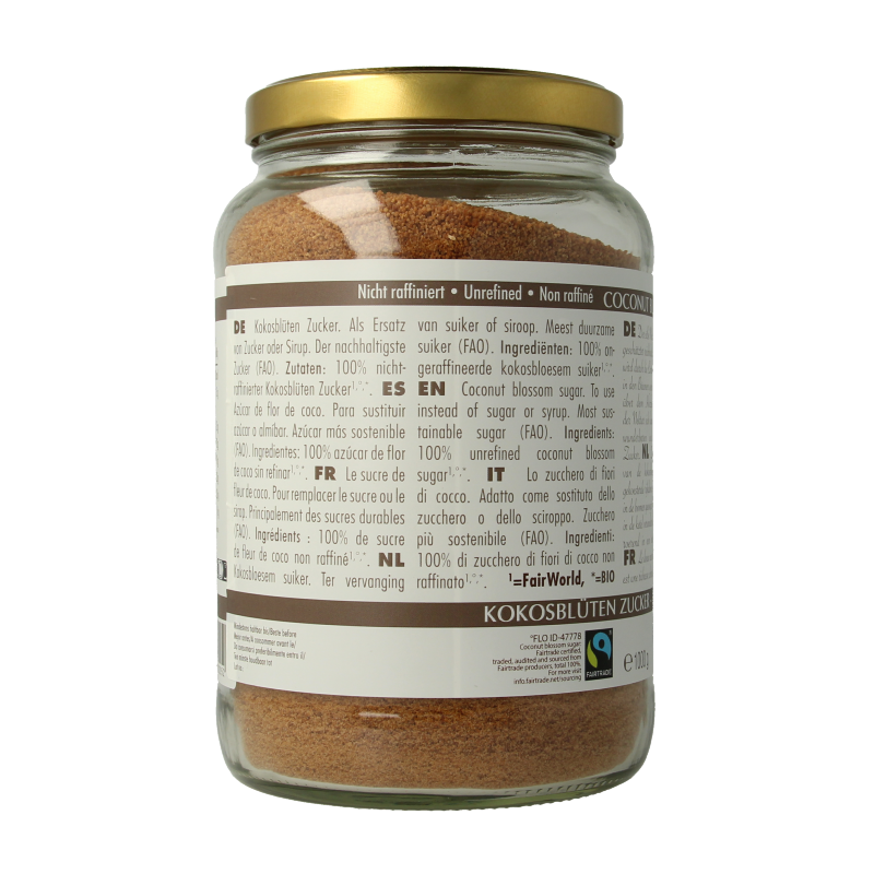 Amanprana Gula java brut bio - Afbeelding 3