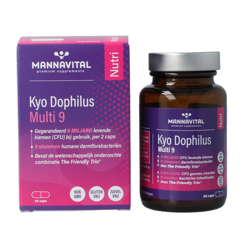 Mannavital Kyo dophilus multi 9 - Afbeelding 2
