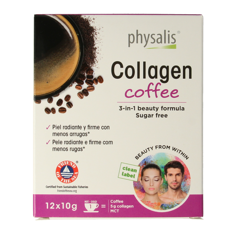 Physalis Collagen coffee fos 10 gram - Afbeelding 3