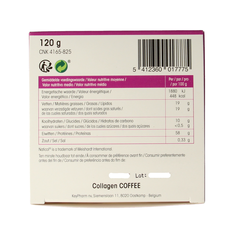 Physalis Collagen coffee fos 10 gram - Afbeelding 5