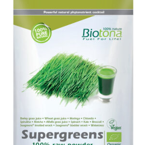 Biotona Supergreens raw powder bio