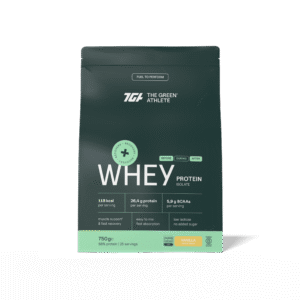 The Green Athlete Whey protein isolate vanilla
