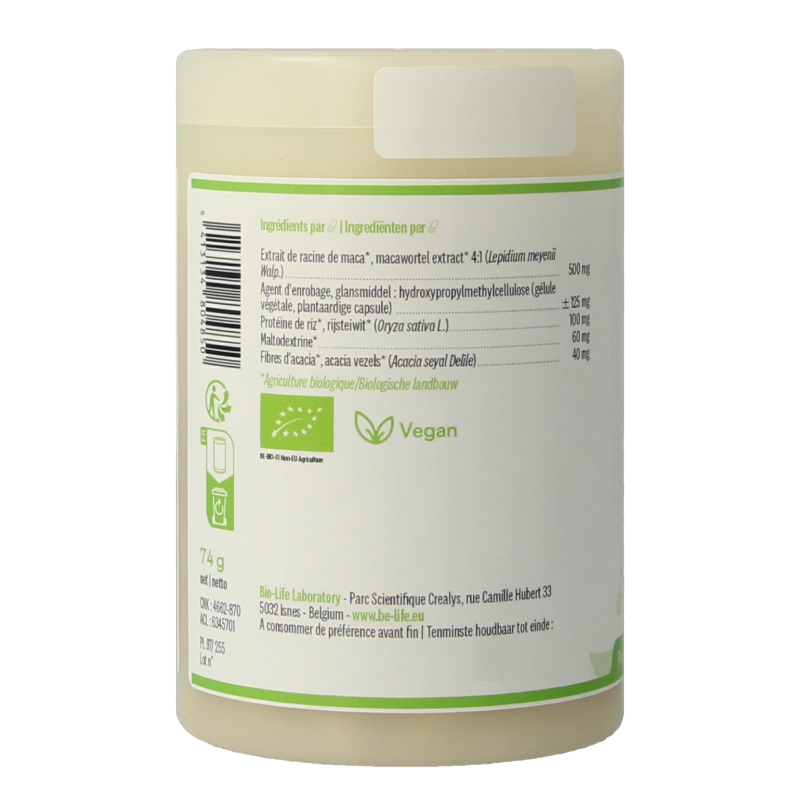 Be-Life Maca 2000 bio - Afbeelding 2