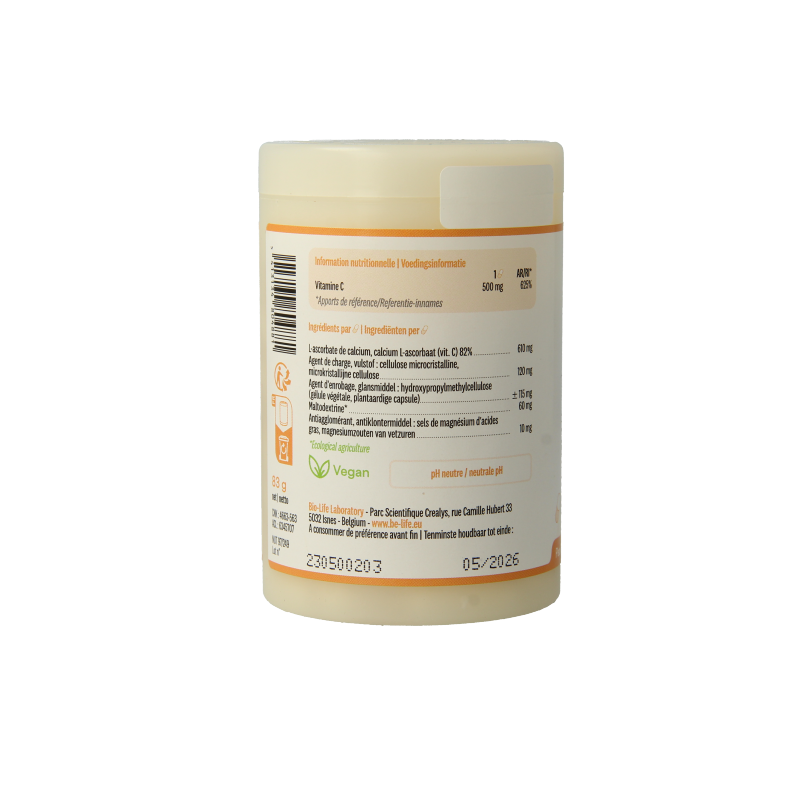 Be-Life Vitamine C 500 neutral - Afbeelding 2