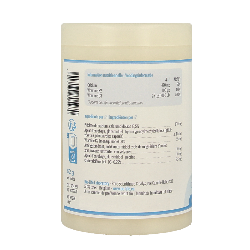 Be-Life Calci K2 D3 - Afbeelding 2