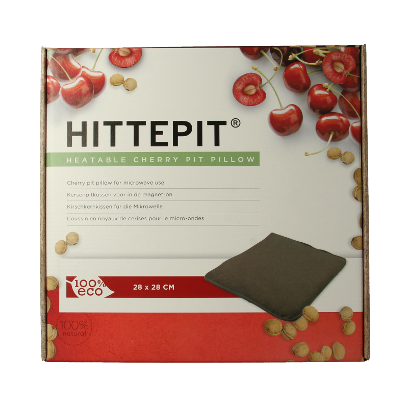 Hittepit Vierkant kersenpit eco