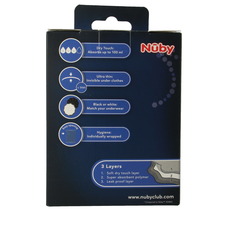 Nuby Borstcompres ultra dun - Afbeelding 3