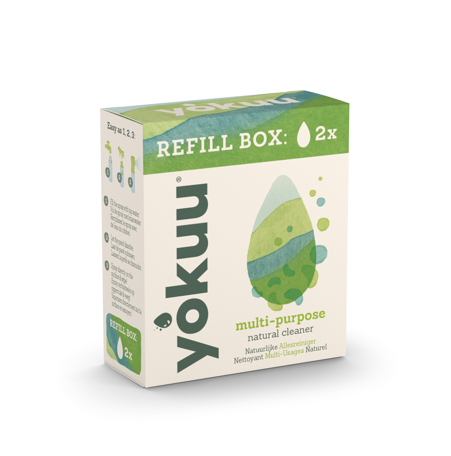 Yokuu Allesreiniger refill 2 stuks