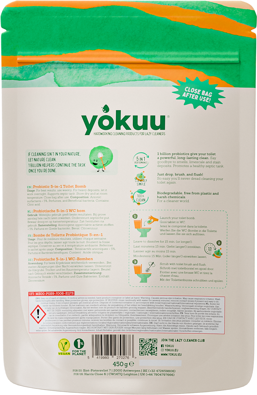 Yokuu Toilet bomb probiotic - Afbeelding 2