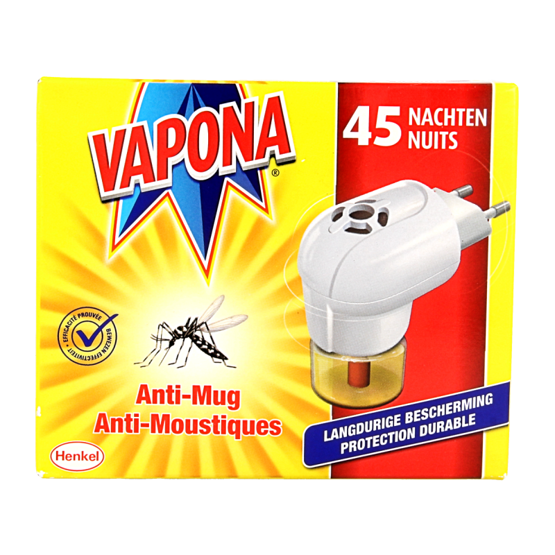 Vapona Anti mug stekker 45 nachten