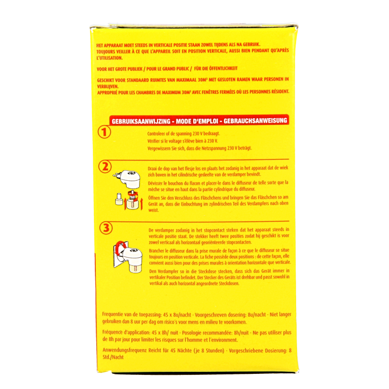 Vapona Anti mug stekker 45 nachten - Afbeelding 2