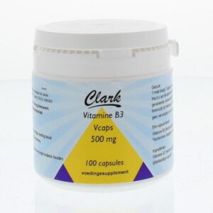 Clark Vitamine B3 nicotinamide 500mg