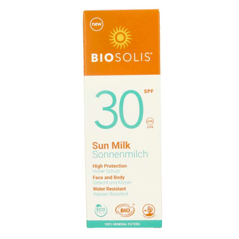Biosolis Zonnemelk voor gezicht en lichaam SPF30