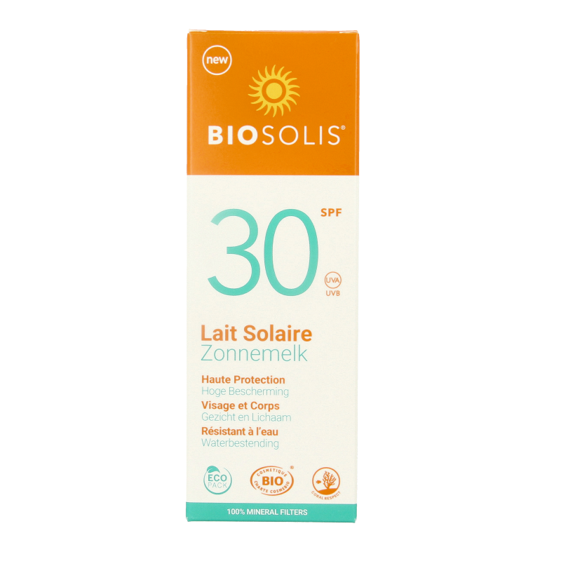Biosolis Zonnemelk voor gezicht en lichaam SPF30 - Afbeelding 4
