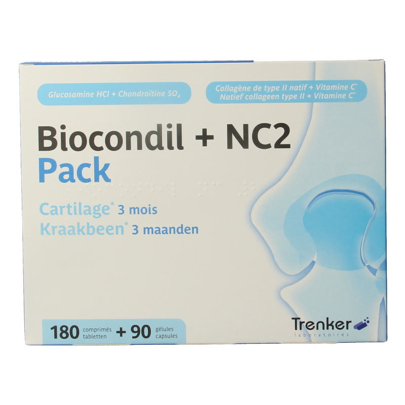 Trenker Biocondil 180 tabs + NC2 90 caps pack