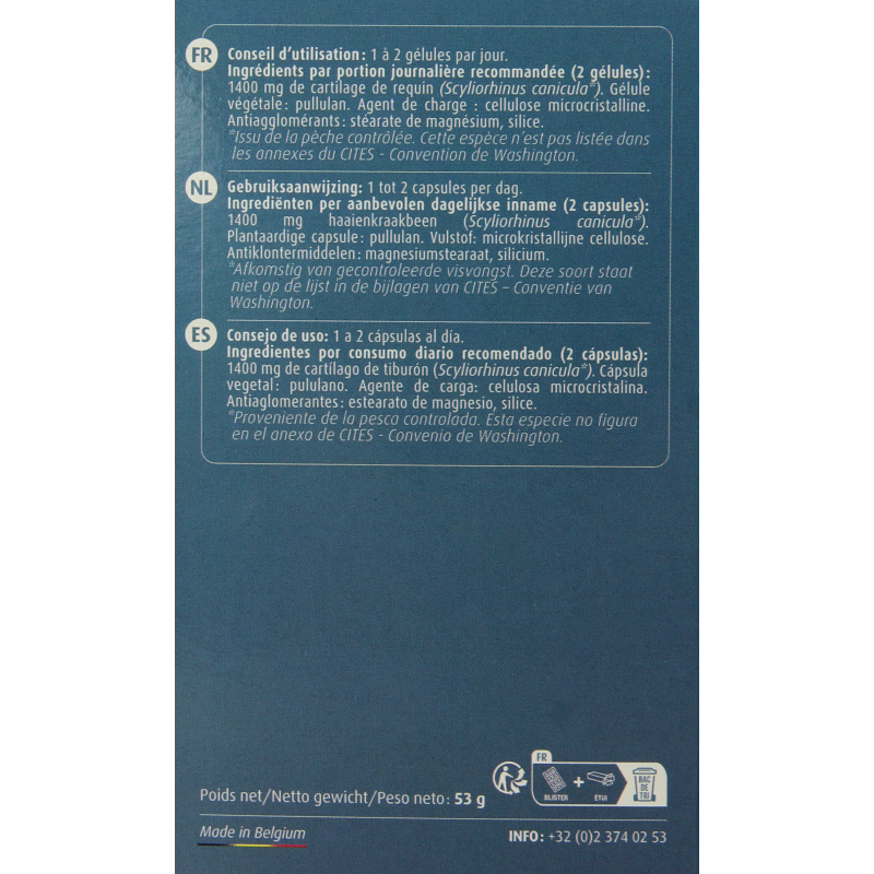 Trenker Cartilage de requin - Afbeelding 3