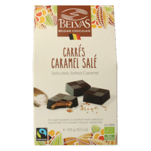Belvas Puur met licht gezouten caramel bio