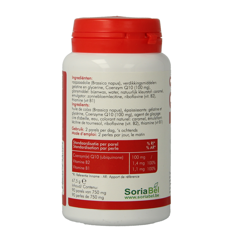SoriaBel Ubiquinone CoQ10 100mg - Afbeelding 2