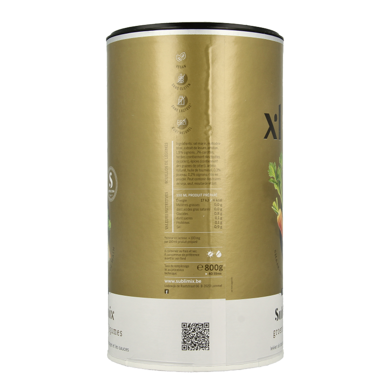 Sublimix Groentebouillon glutenvrij - Afbeelding 2