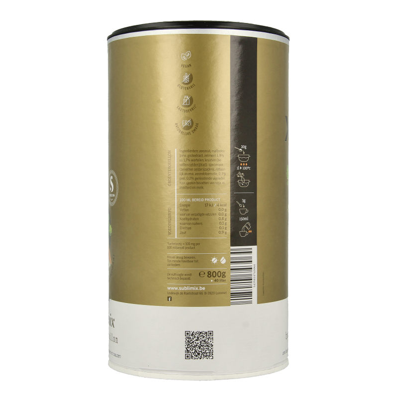 Sublimix Groentebouillon glutenvrij - Afbeelding 4