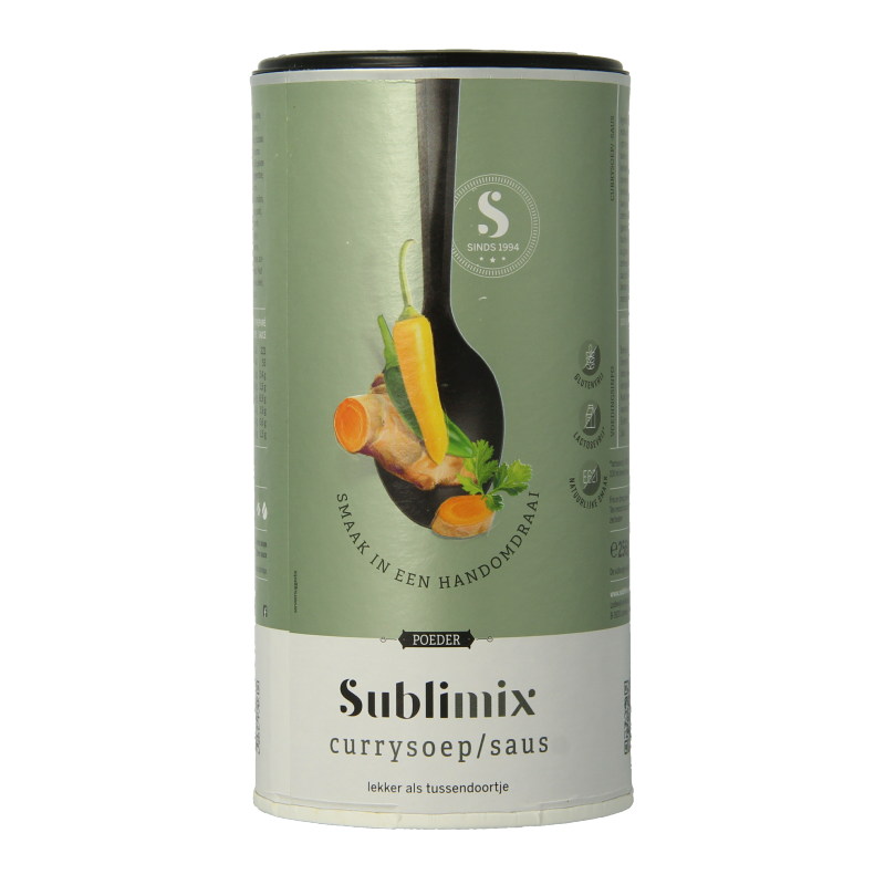 Sublimix Currysoep glutenvrij