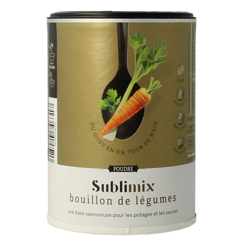 Sublimix Groentebouillon glutenvrij - Afbeelding 3