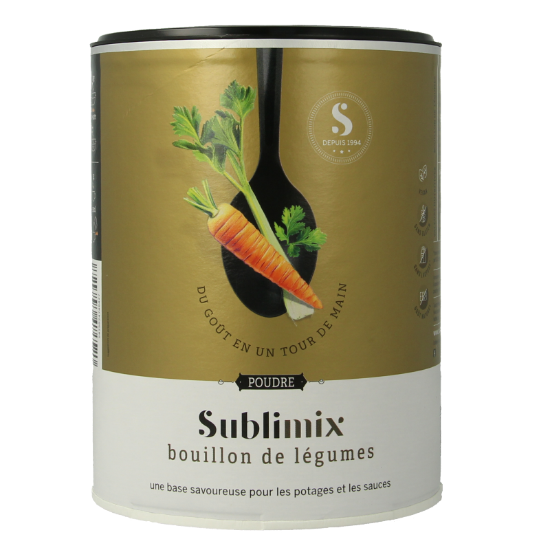 Sublimix Groentebouillon glutenvrij - Afbeelding 3