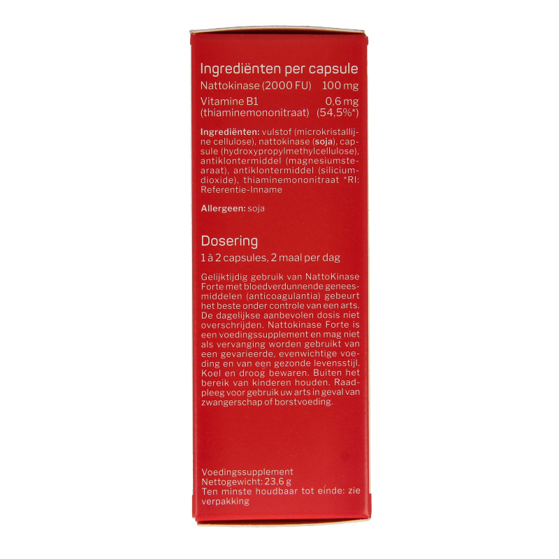 Nutrisan Nattokinase forte - Afbeelding 2