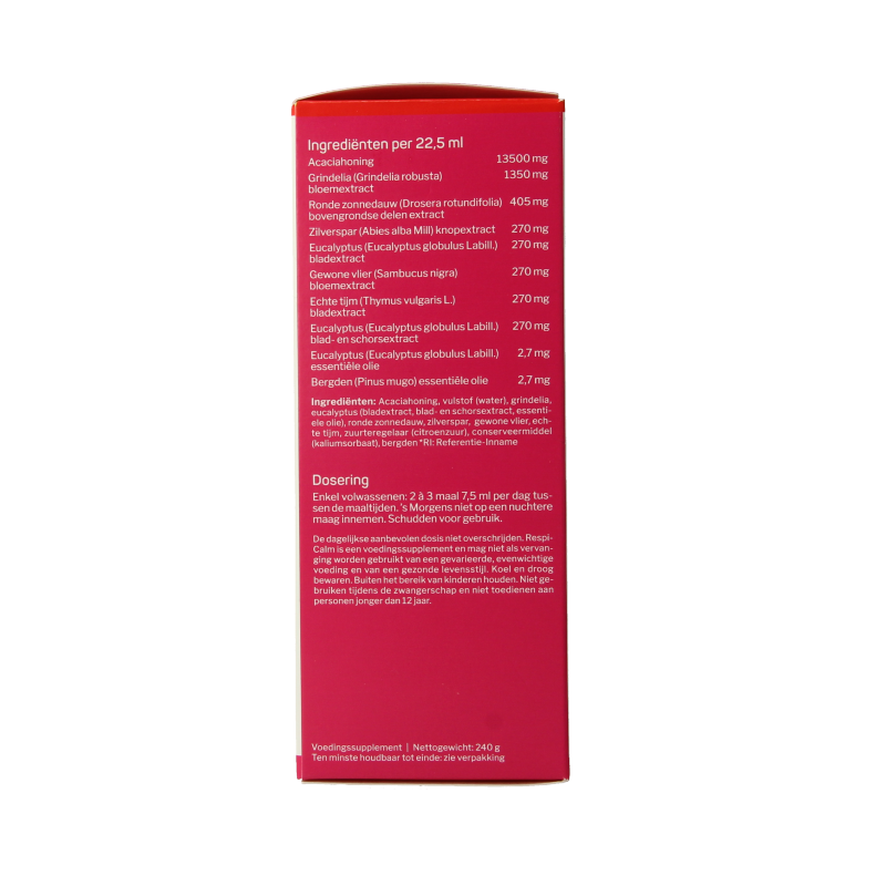Nutrisan Respicalm (siroop) - Afbeelding 3