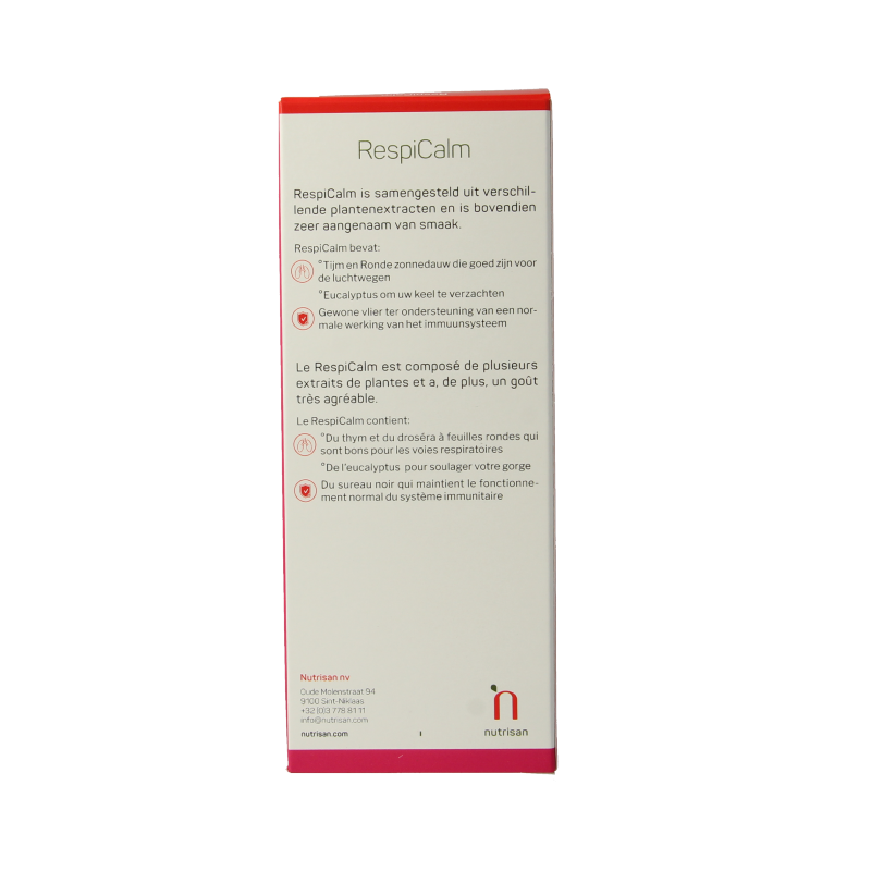 Nutrisan Respicalm (siroop) - Afbeelding 4