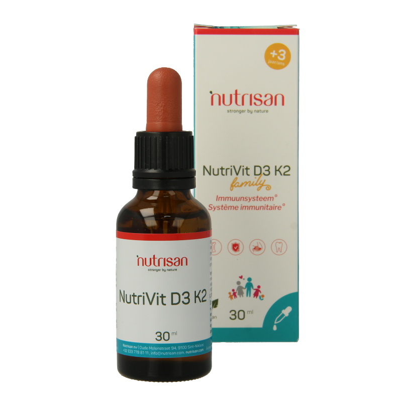 Nutrisan Nutrivit D3-K2 - Afbeelding 2