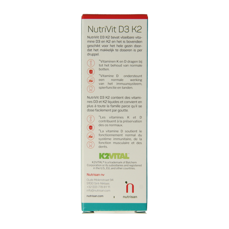 Nutrisan Nutrivit D3-K2 - Afbeelding 4
