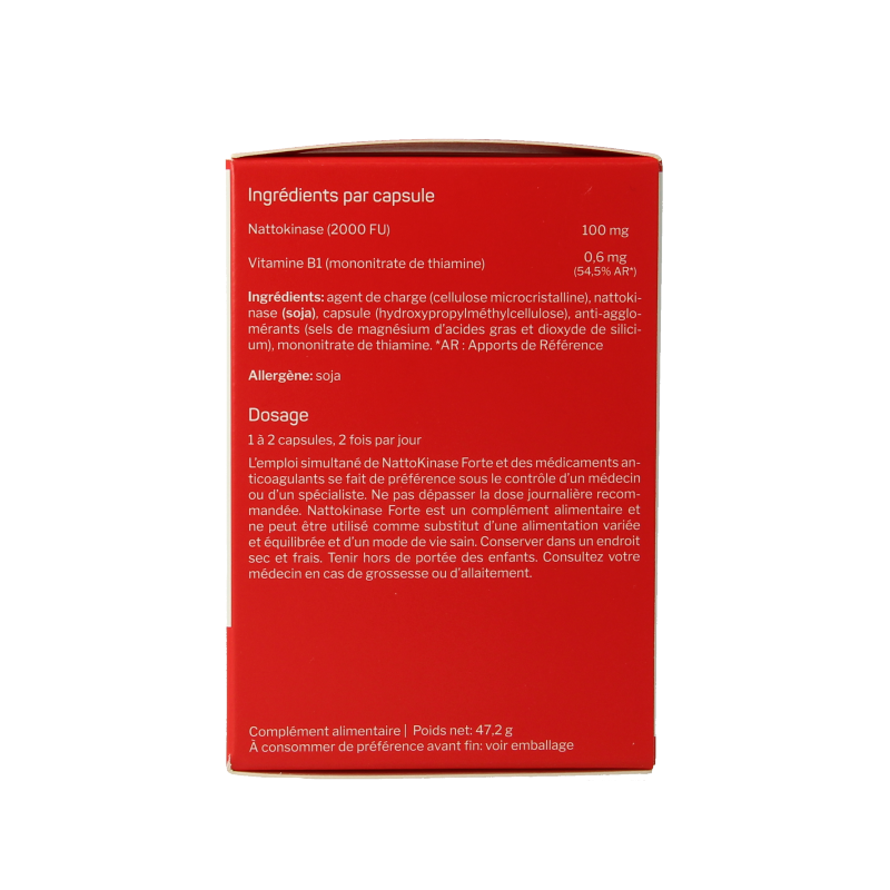 Nutrisan Nattokinase forte 100mg - Afbeelding 4