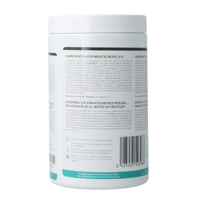 Nutrisan Digestassist Permeagut - Afbeelding 3