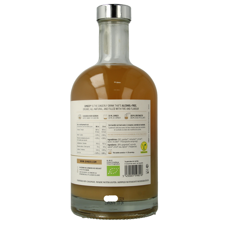 Gimber No. 1 original gember concentraat bio - Afbeelding 2