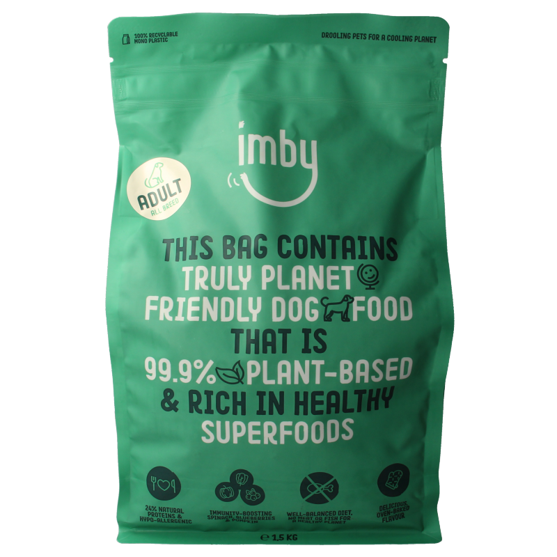 Imby Pet Food Hondenbrokken adult vegan