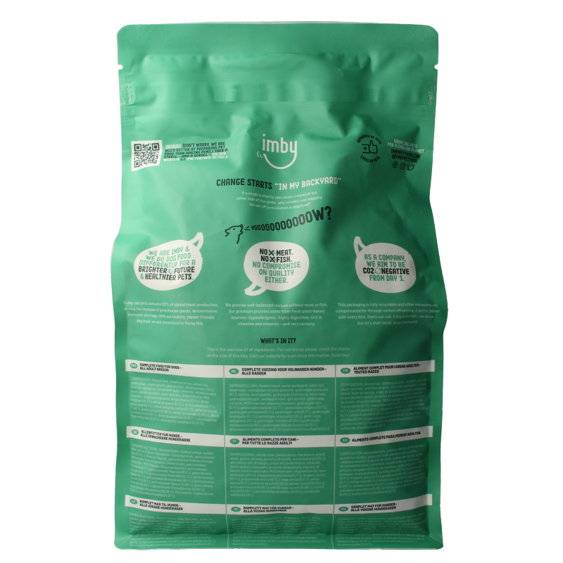 Imby Pet Food Hondenbrokken adult vegan - Afbeelding 3