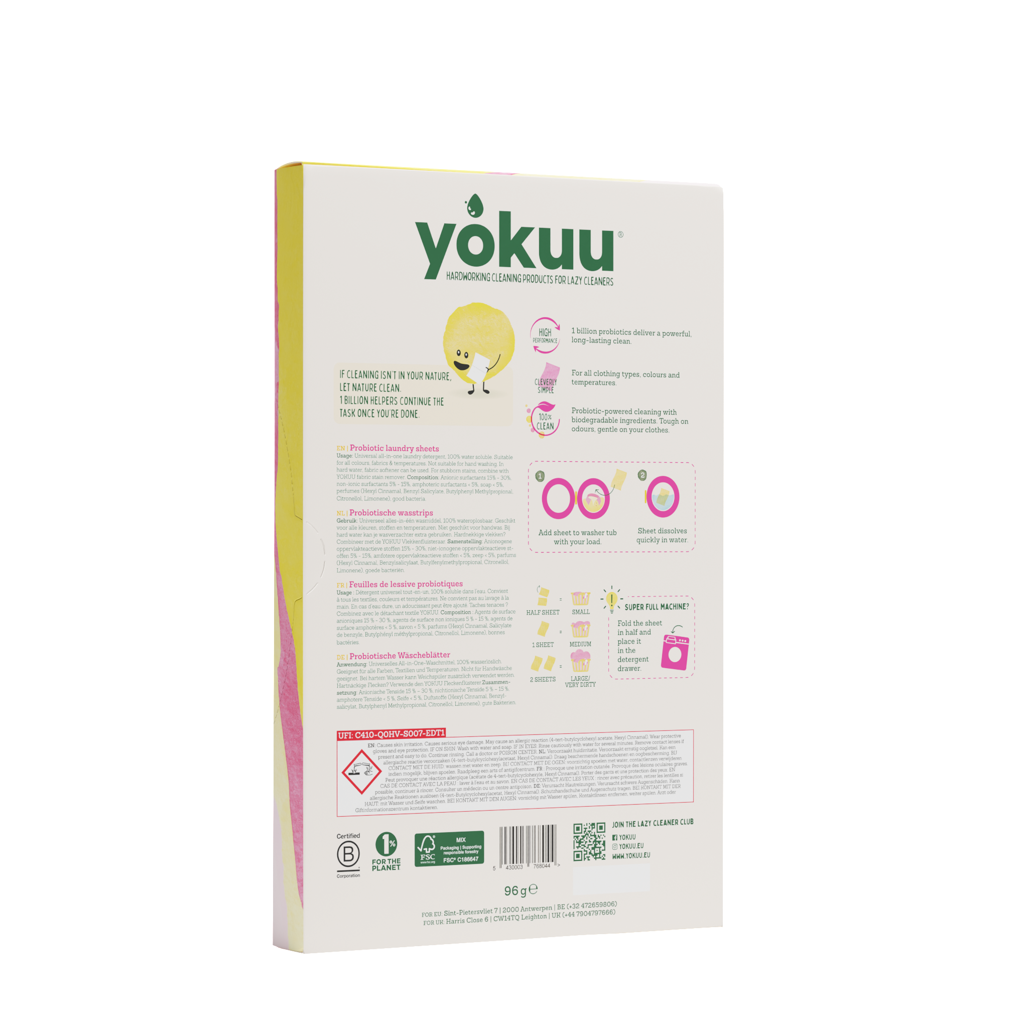 Yokuu Wasstrips fresh linnen - Afbeelding 2