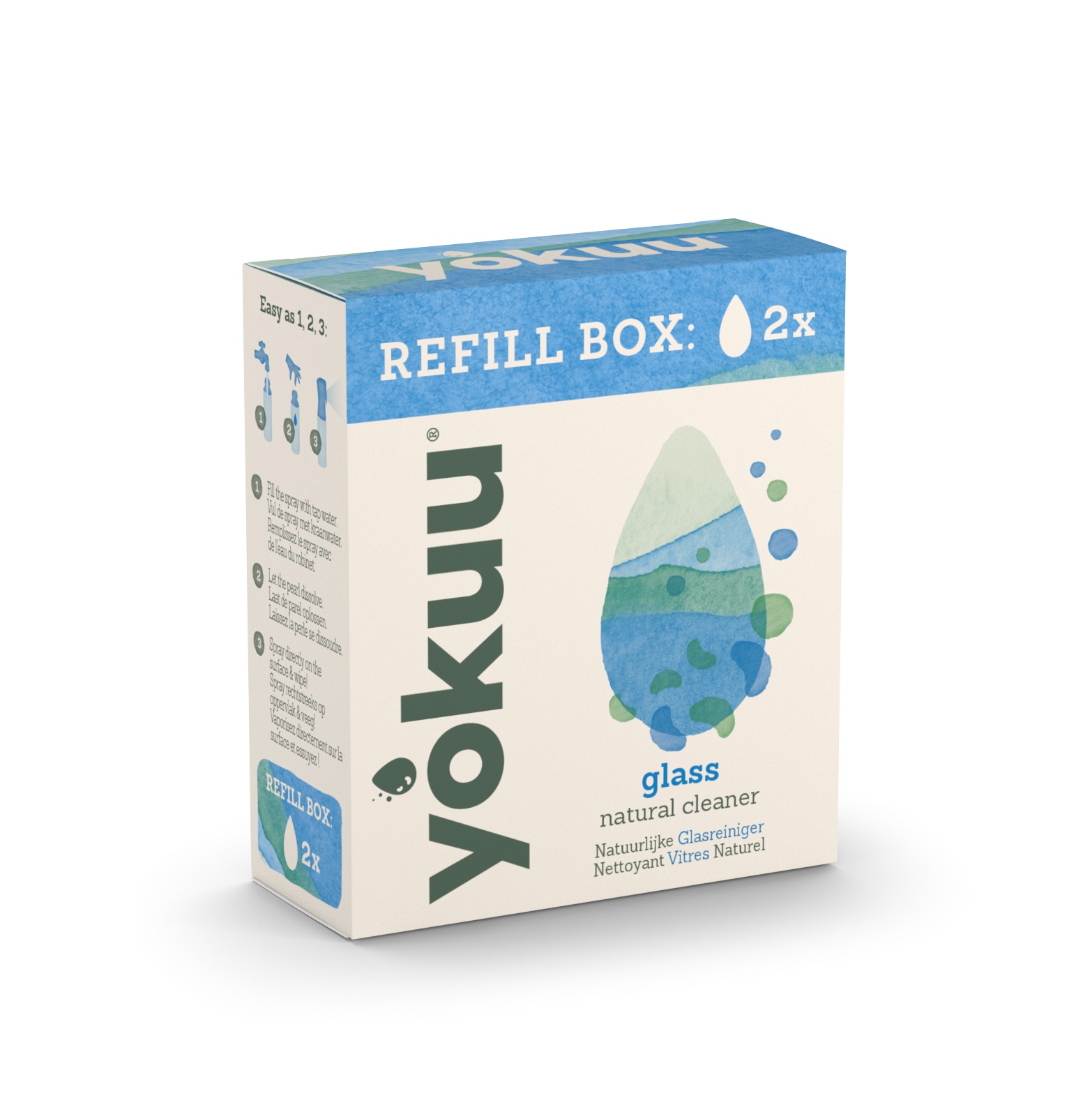 Yokuu Glasreiniger navul