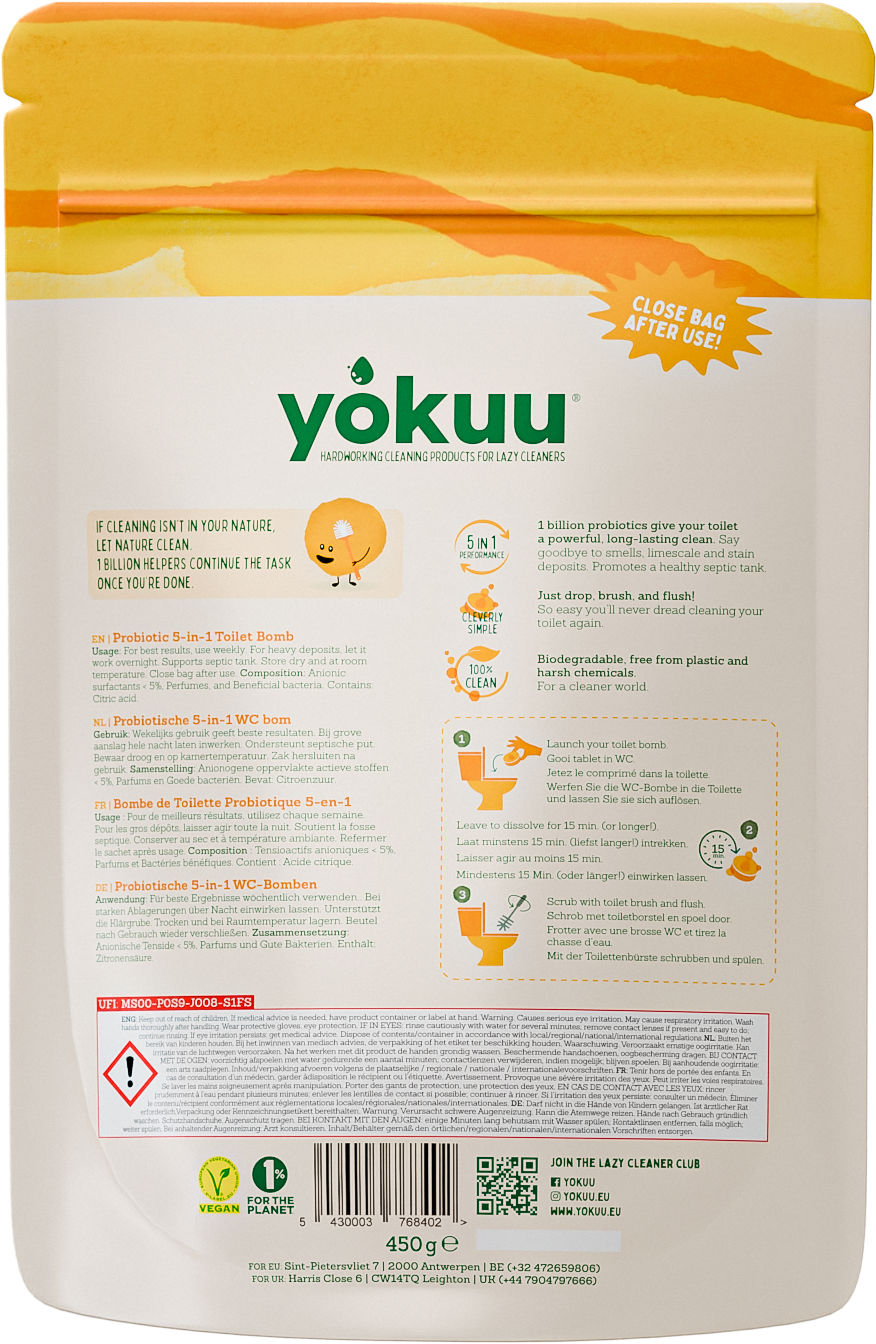 Yokuu Toilet bomb fresh breeze - Afbeelding 2